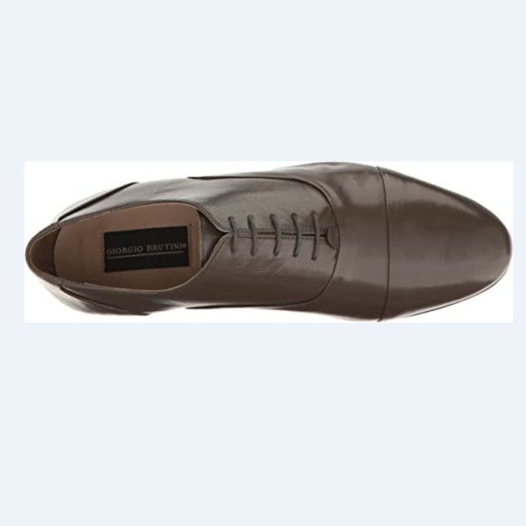 Giorgio Brutini Men's 244408 Oxford, Grey, 9 - Picture 5 of 7